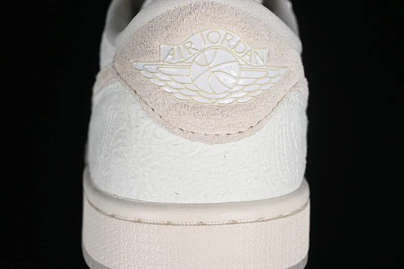All categories Air Jordan Jordan series basketball shoes Air Jordan 1 Low pure original CP3 x Air Jordan 1 AJ1 Joe 1 embossed white low-top cultural casual sneakers FZ0455-200